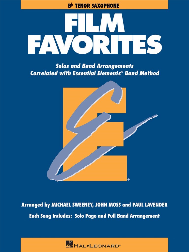 Essential Elements - Film Favorites (Tenor Sax)